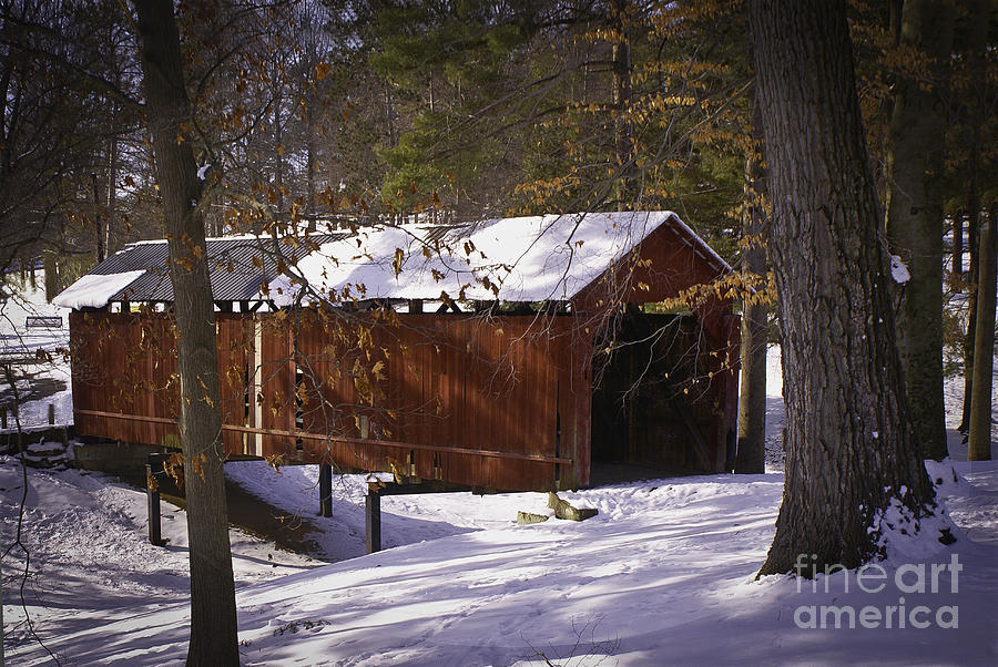 Armstrong Covered Bridge 35-30-12 Photograph by Robert Gardner