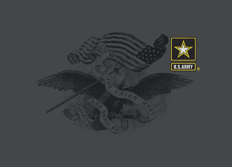 Air Force Digital Art - Army - Left Chest by Brand A