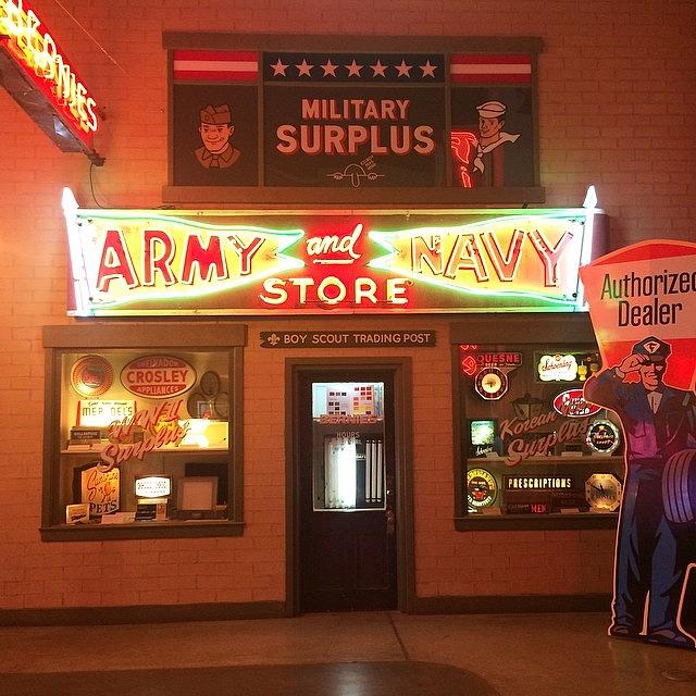 Cincinnati Photograph - #army #navy #surplus #store #cincinnati by Shawn Hope