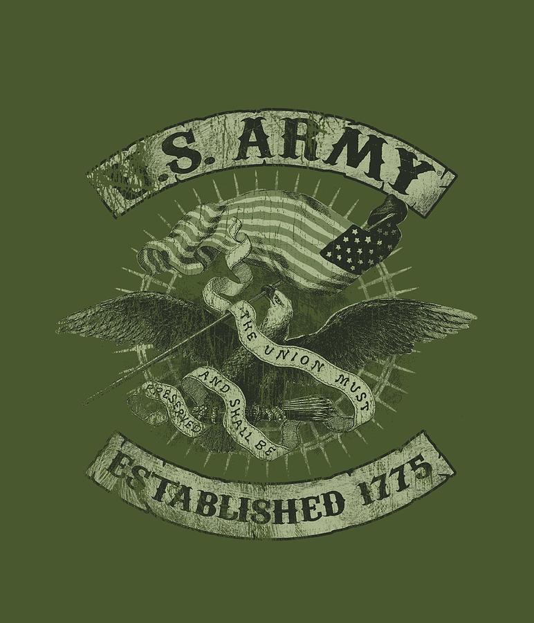 Air Force Digital Art - Army - Union Eagle by Brand A