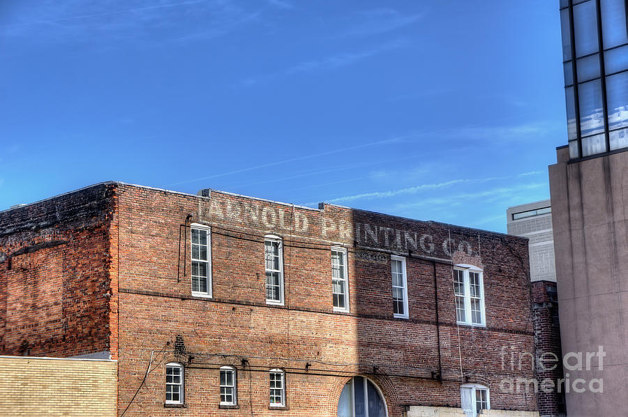 Arnold Printing co building Photograph by Ules Barnwell