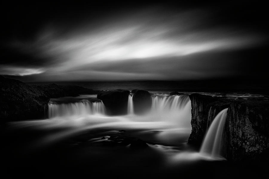Black And White Photograph - Around The Gods by Patryk Pulawski