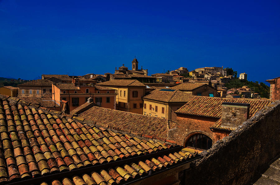 Arpino roofscape Photograph by Dany Lison