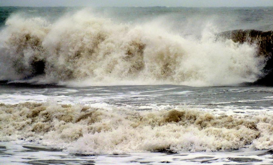 Hurricane Sandy Photograph - Arrival Of Sandy by Karen Wiles Hurricane Sandy Photograph - Arrival Of Sandy by Karen Wiles
