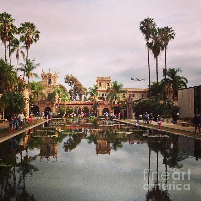 Arriving San Diego And Reflecting Balboa Park Photograph by Denise Railey