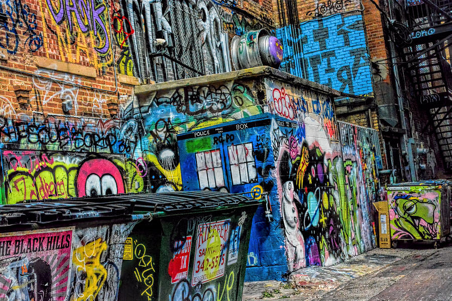 Art Alley 9 Photograph by Adam Vance