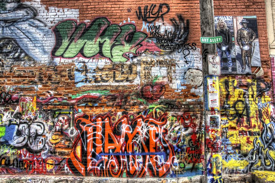 Art Alley Photograph by Anthony Wilkening