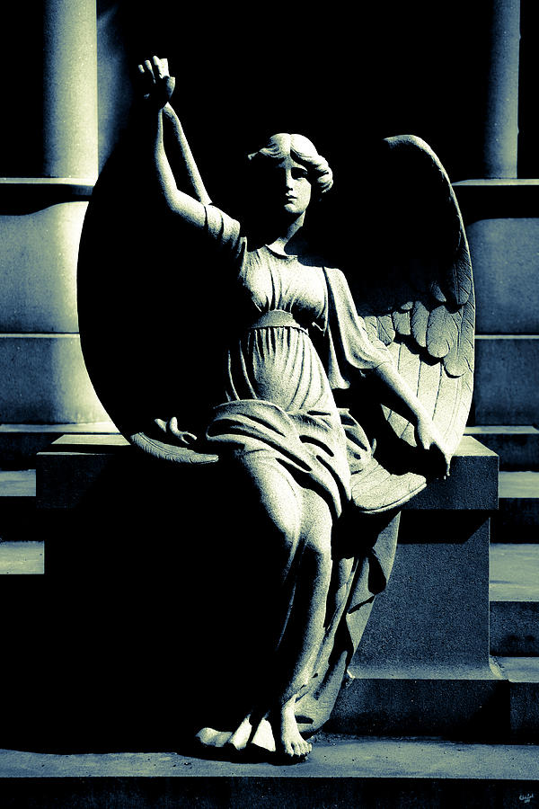 Art Deco Angel Photograph by Chris Lord