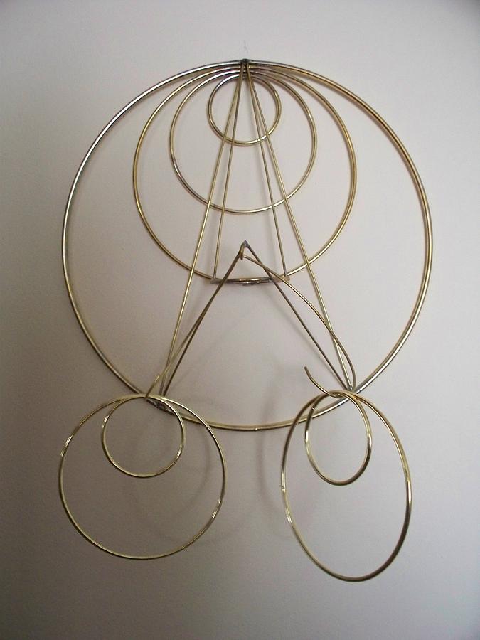 Wire Sculpture - Art Deco by Cathy McGregor