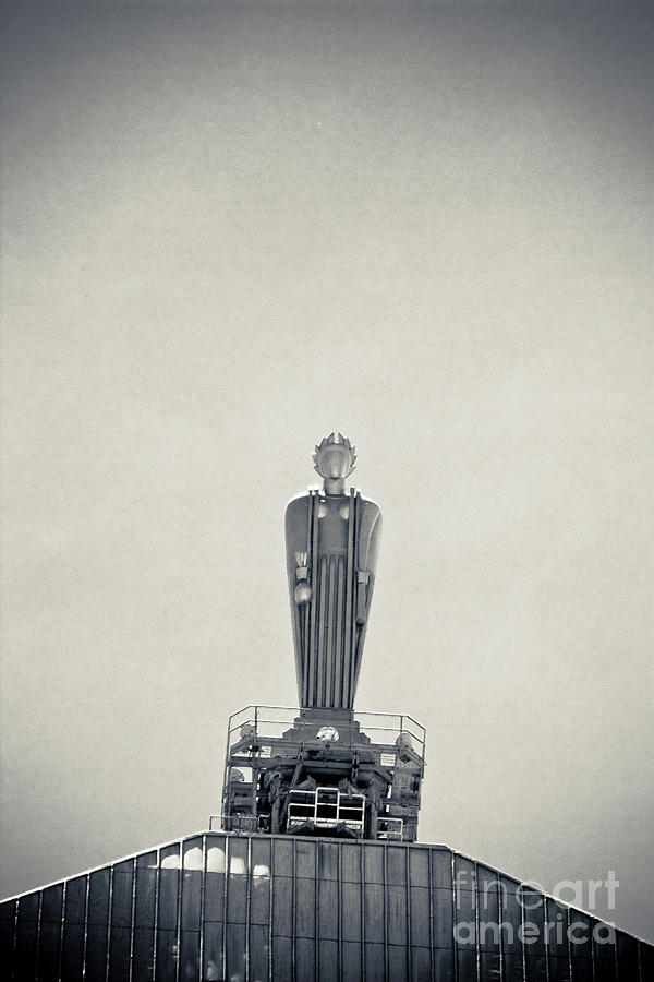 Art Deco Ceres statue at the Board of Trade Photograph by Linda Matlow
