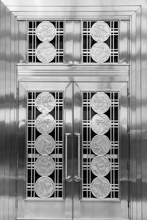 Art Deco Door 2 Photograph by Andrew Fare