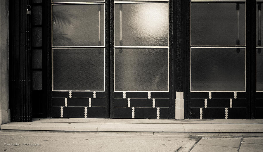 Art Deco Doors Photograph by Ross Henton