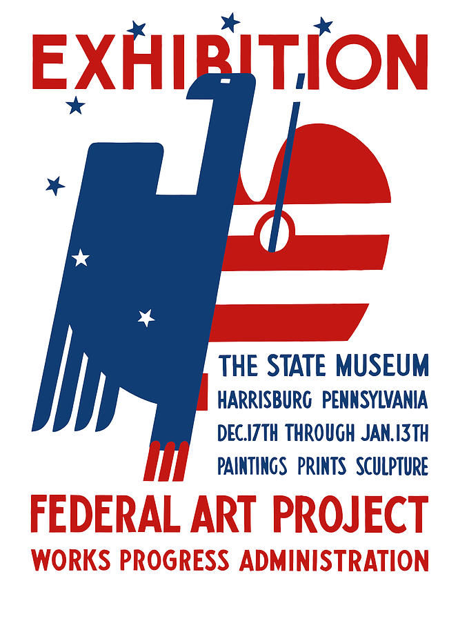 Eagle Mixed Media - Art Exhibition The State Museum Harrisburg Pennsylvania by War Is Hell Store