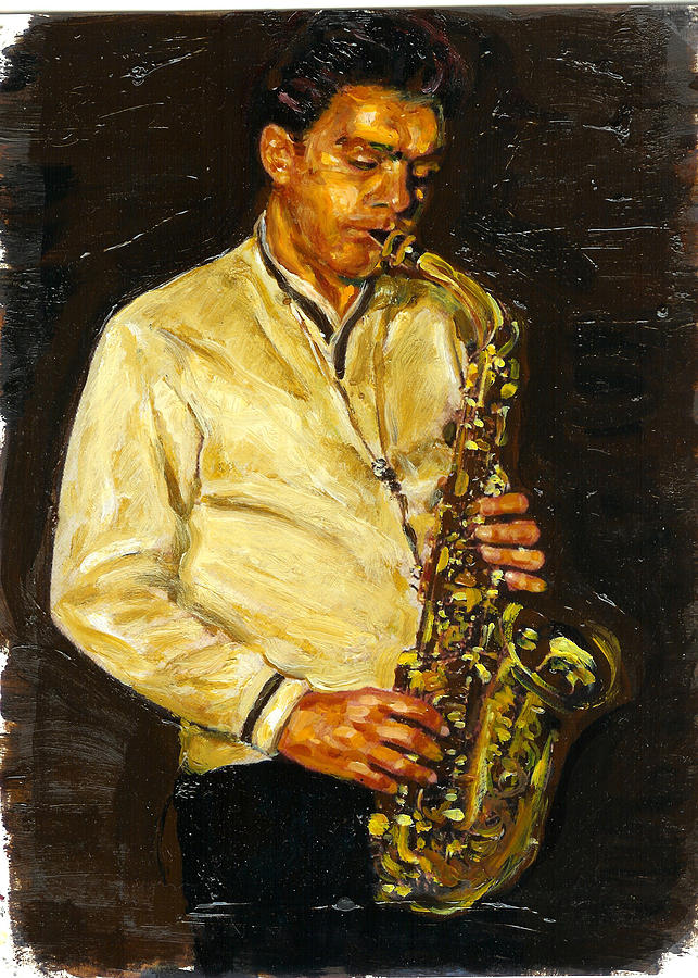 Art Pepper Painting by Rudy Browne - Fine Art America