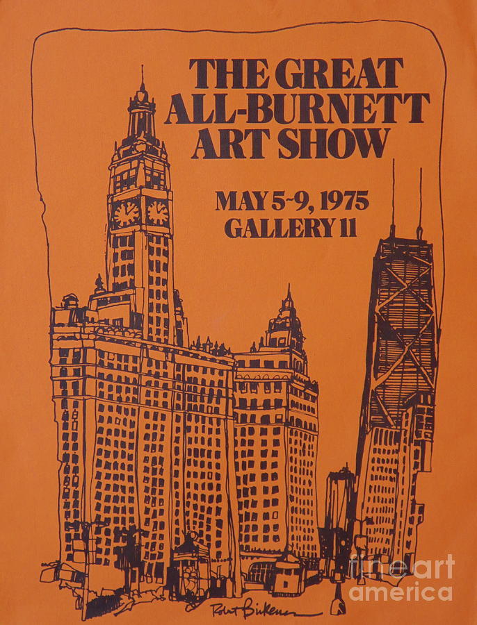 Historic Art Poster for Leo Burnett Advertising 1975 Photograph by Robert Birkenes