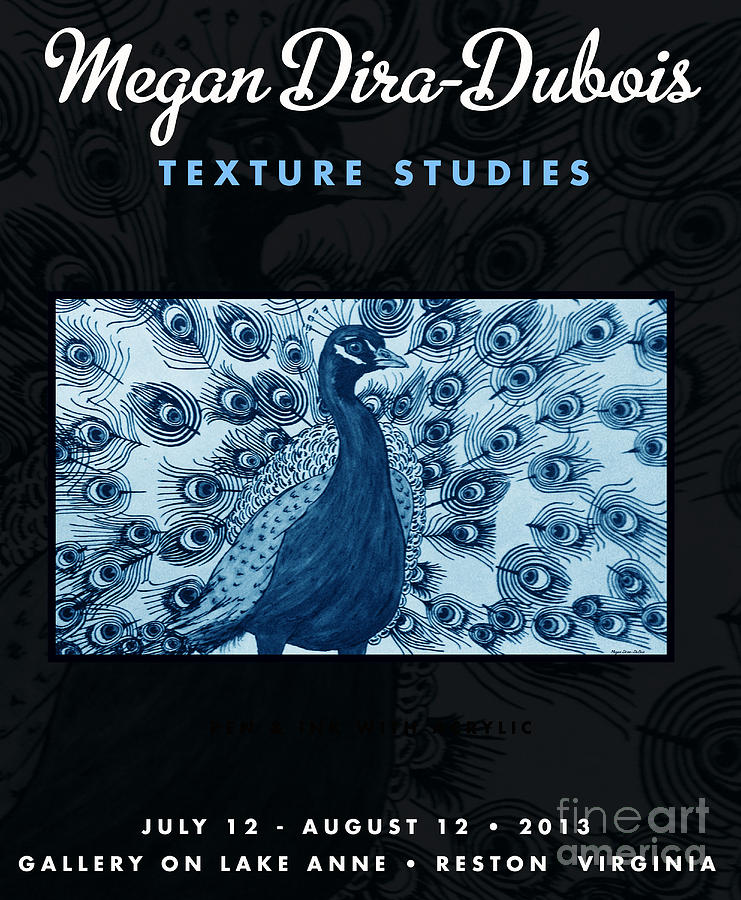 Abstract Drawing - Art Poster No2 by Megan Dirsa-DuBois