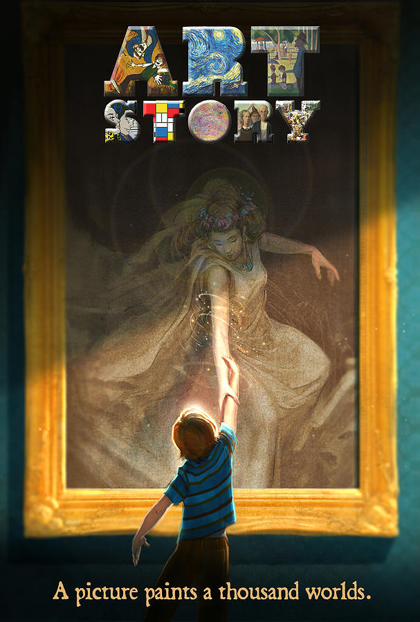 Fantasy Digital Art - Art Story Poster by Aaron Blaise