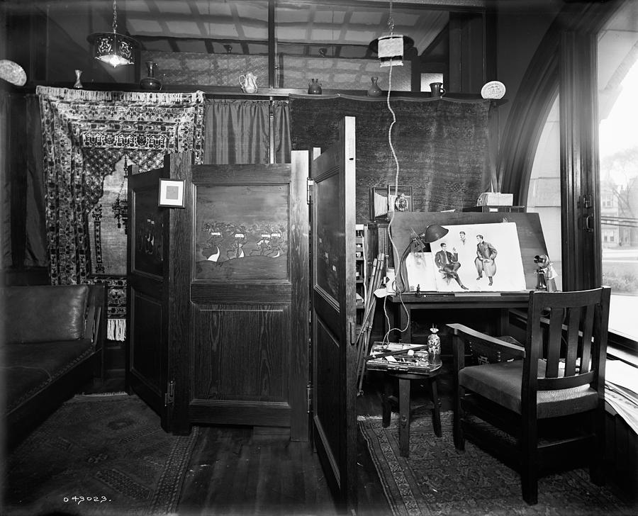 Art Studio, C1905 by Granger