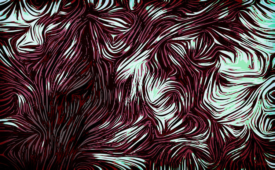 Arterial Digital Art by Matthew Lindley