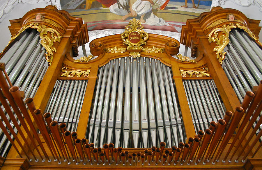Arth Goldau organ Photograph by Jenny Setchell