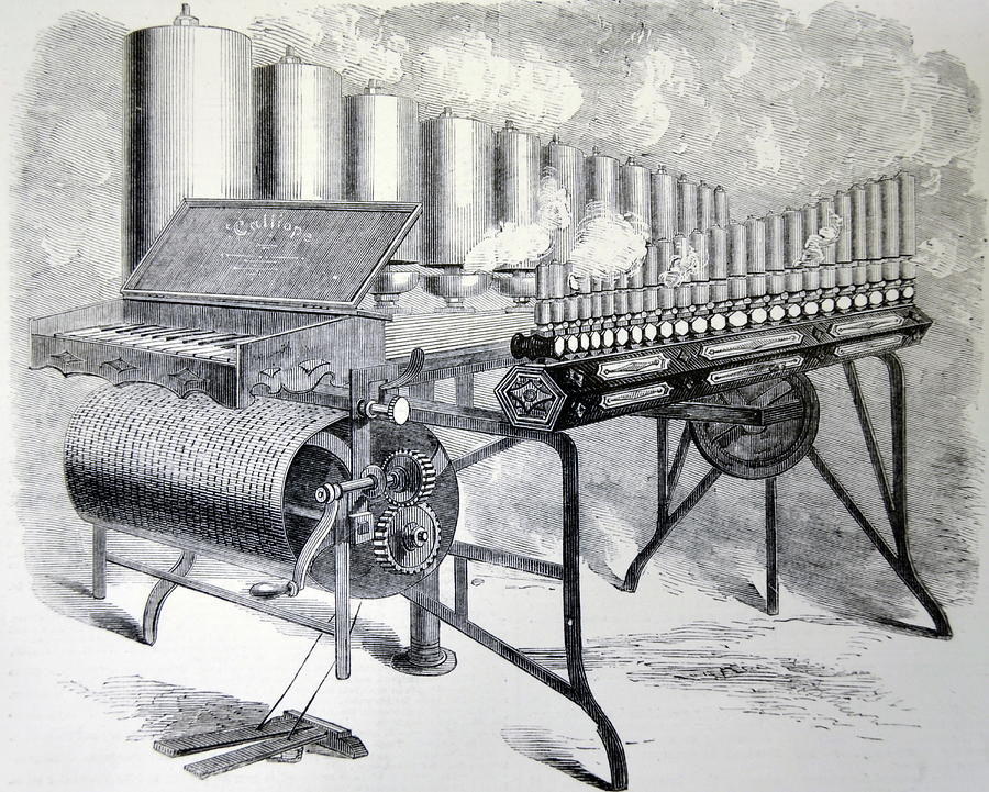 Arthur Dennys Steam Organ Photograph by Universal History Archive/uig