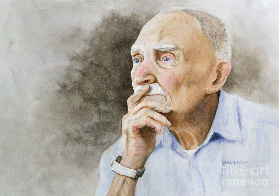 Portrait Painting - Arthur by Parrish Hirasaki Portrait Painting - Arthur by Parrish Hirasaki