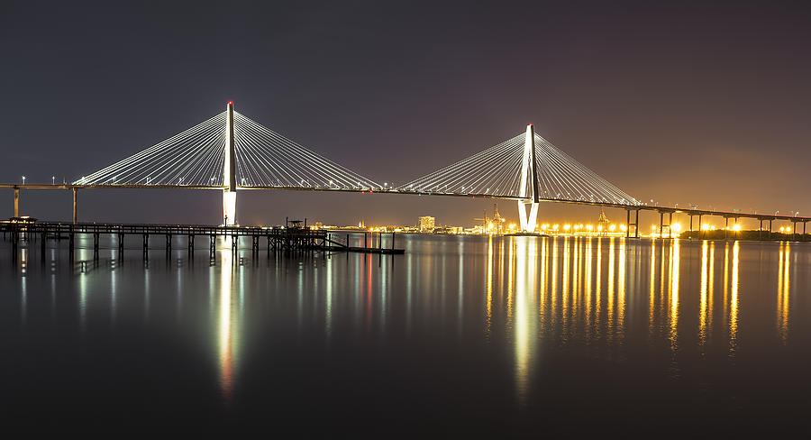Bridge Photograph - Arthur Ravenel Bridge - Charleston SC by Douglas Berry