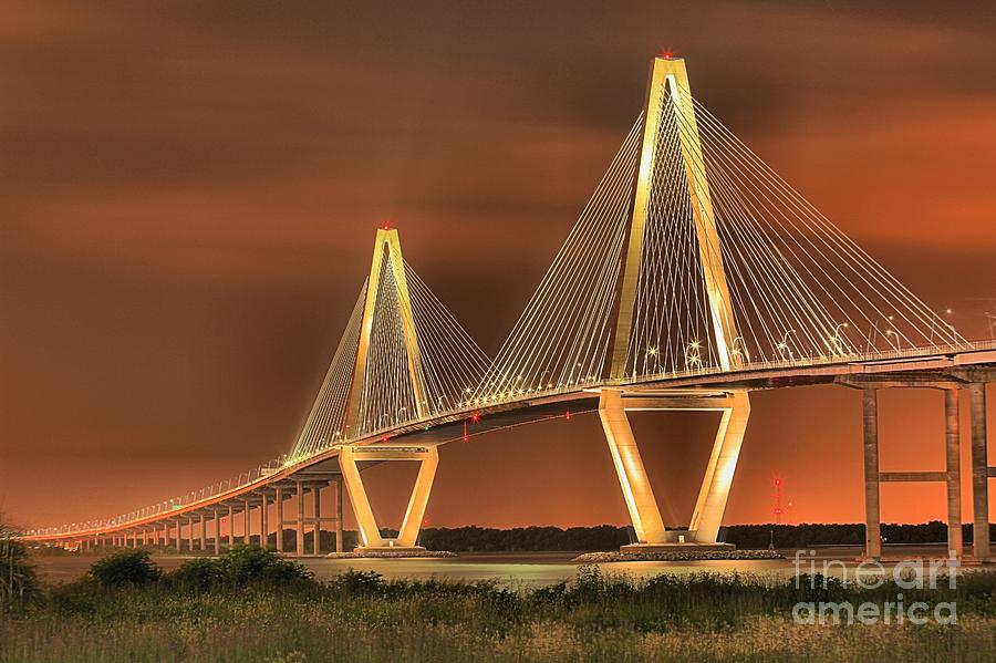 Arthur Ravenel Jr. Bridge Charleston SC Photograph by Adam Jewell