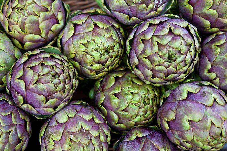 Artichokes For Sale At Market At Campo Photograph by Richard Ianson