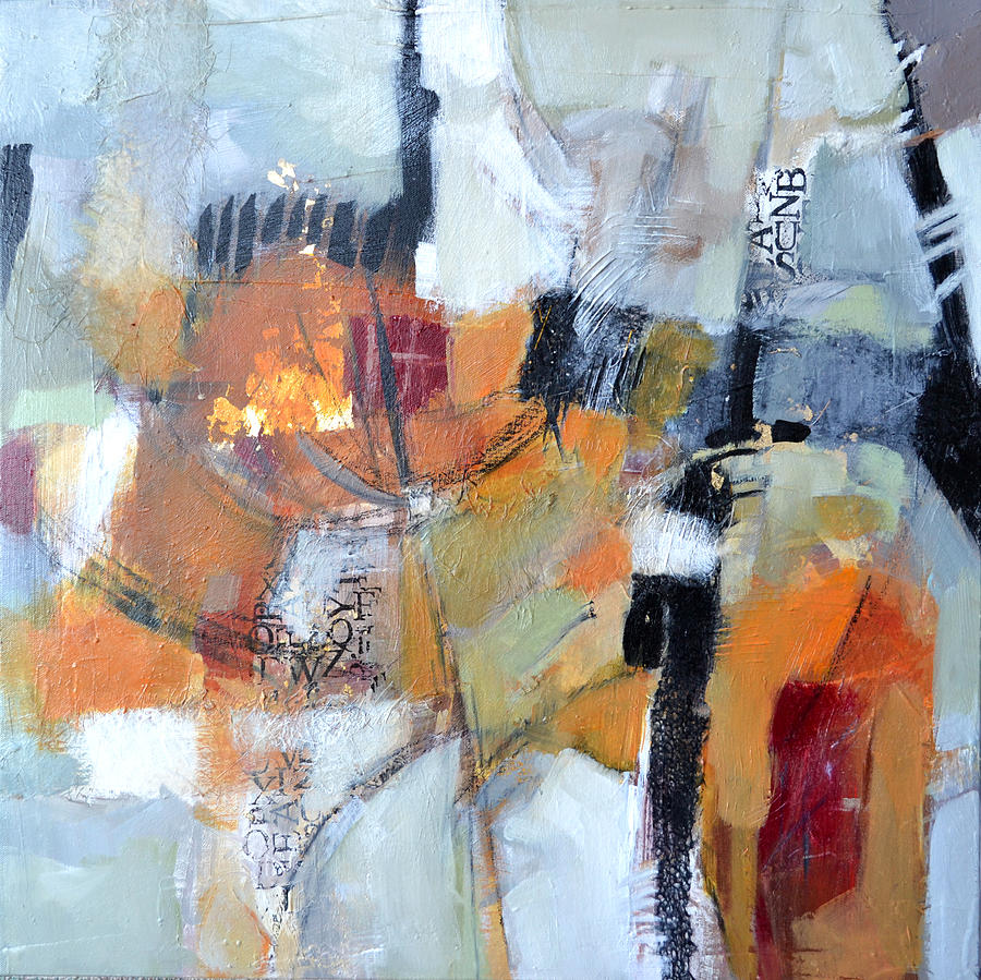 Abstract Painting - Artifacts by Filomena Booth Abstract Painting - Artifacts by Filomena Booth