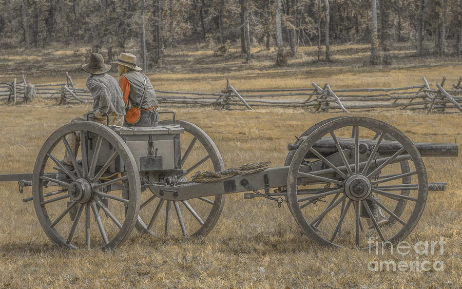 Gettysburg National Park Photograph - Artillery to the Front by Randy Steele