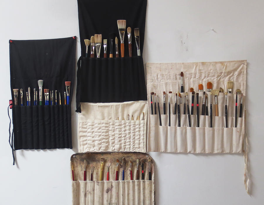 Artist Brushes Photograph by Jessica Levant