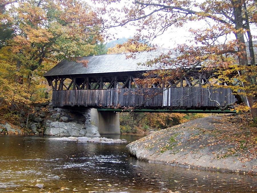 Artist Covered Bridge Photograph by Catherine Gagne