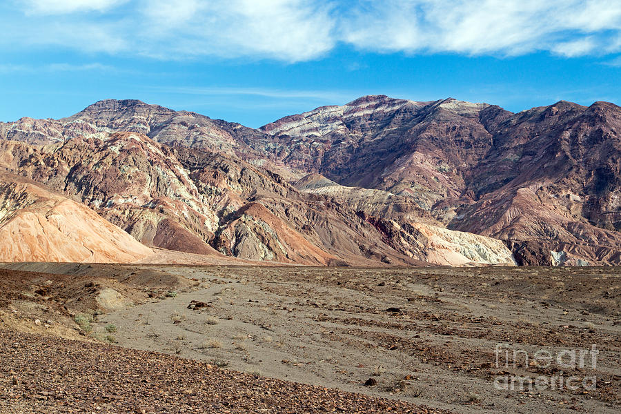 Artist Drive Death Valley National Park Photograph by Fred Stearns