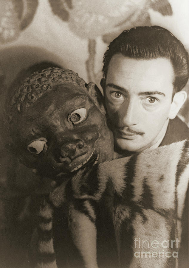 Artist Salvador Dali 1939 Photograph by Padre Art