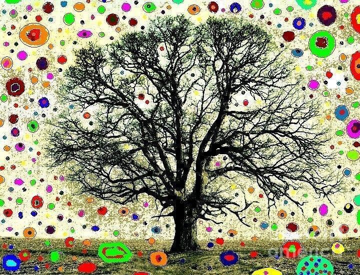 Variations On A Theme Digital Art - Artist Tree 2 by Mark Herman
