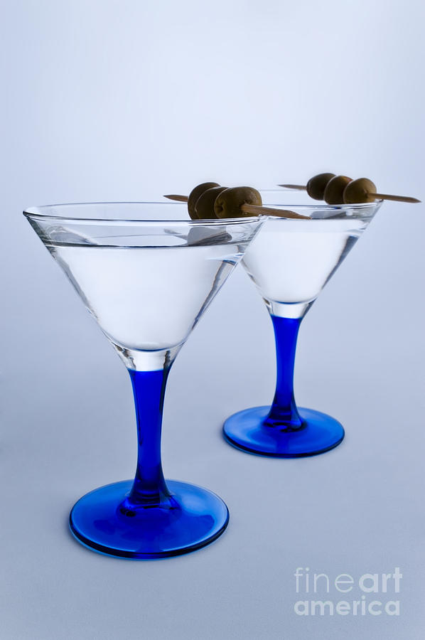 Artistic Martini Glasses Photograph