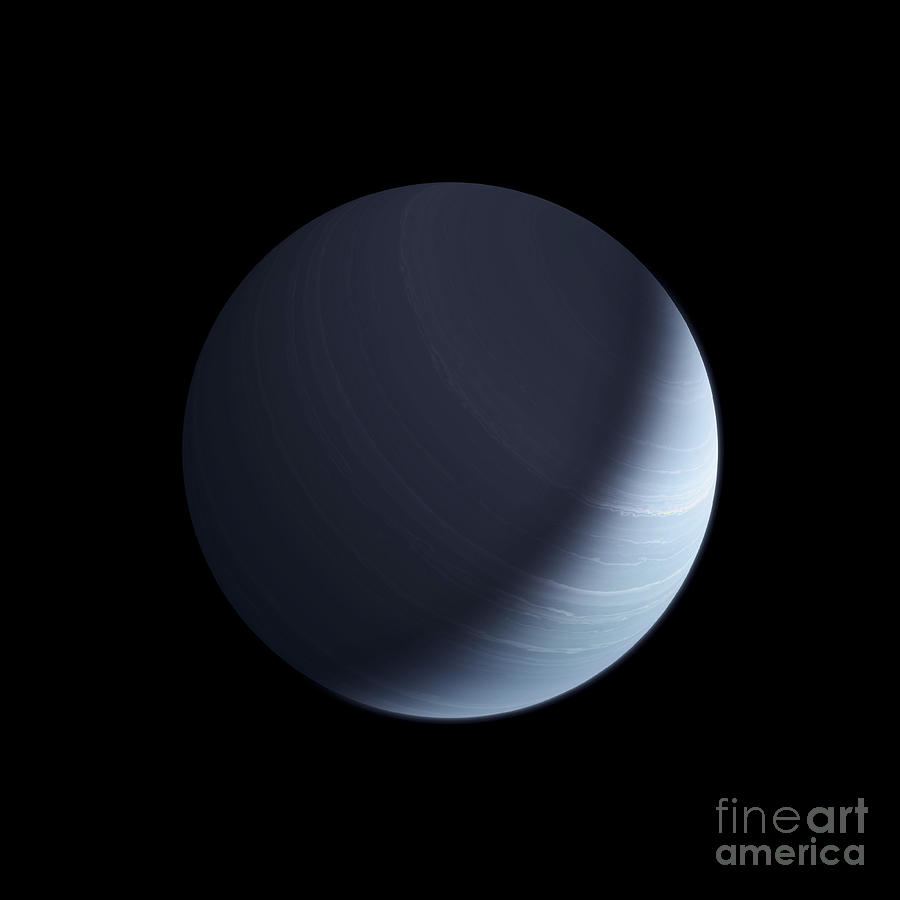 Artists Concept Of A Gas Giant Planet Digital Art