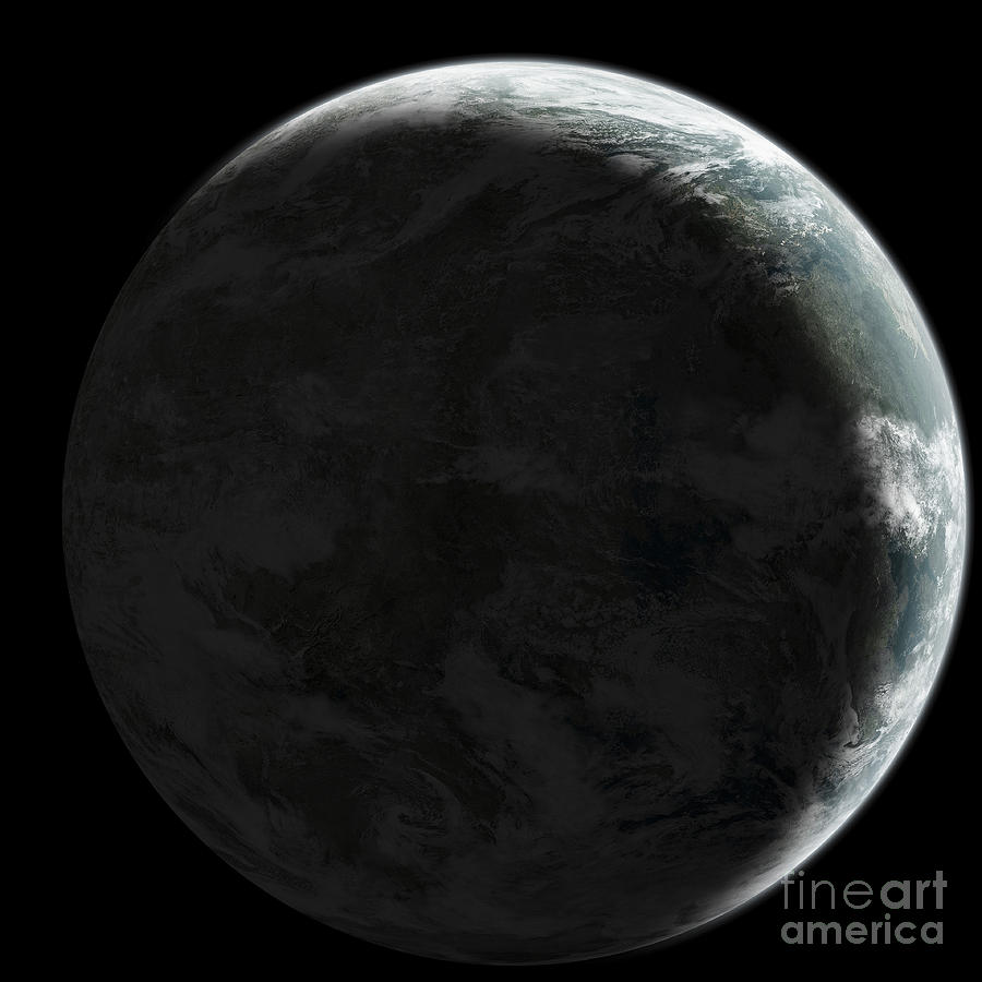 Artists Concept Of An Earth-like Planet Digital Art