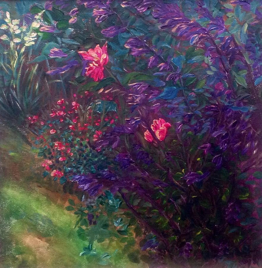 Artist's Garden in Spring I by J Reynolds Dail Artist's Garden in Spring I by J Reynolds Dail