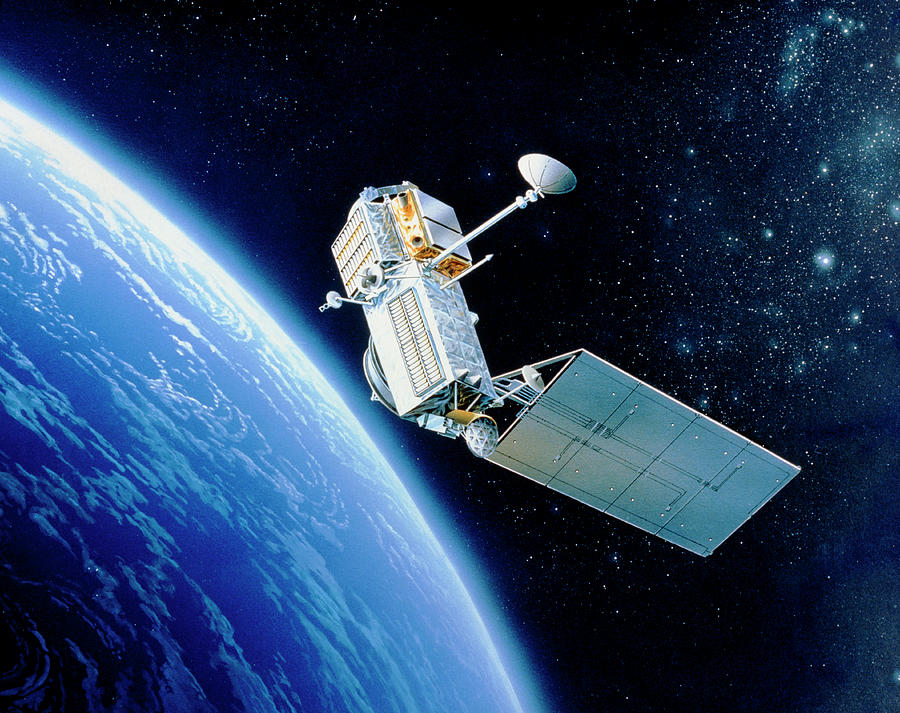 Artist's Impression Of Topex/poseidon Satellite Photograph by Nasa ...