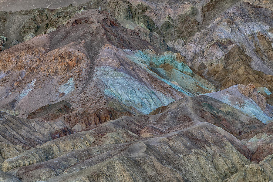 Artists Pallet Death Valley CA IMG 0448 Photograph by Greg Kluempers