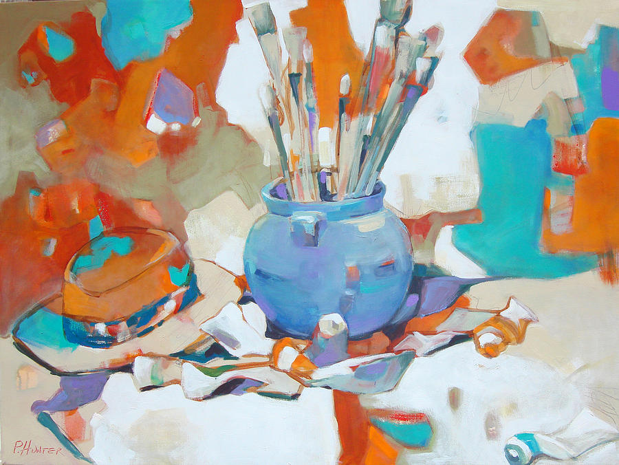 Bright Painting - Artists Studio by Patton Hunter Bright Painting - Artists Studio by Patton Hunter