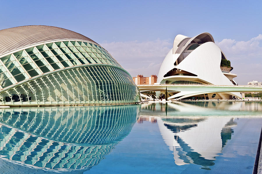 Arts And Science Park, Valencia, Spain Photograph by John Harper