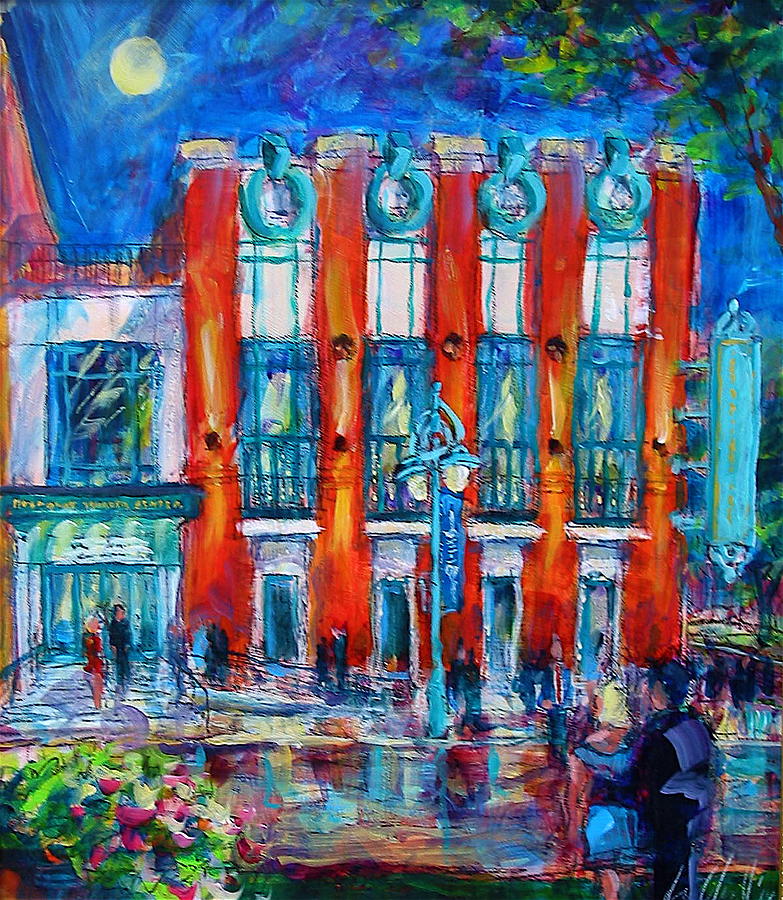 Arts Performing Center Painting by Les Leffingwell