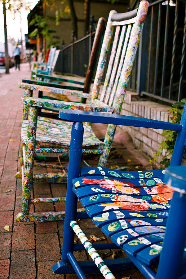 Adventure Photograph Artsy Rocking Chairs In Black Mountain Nc By Mela Luna Adventure Photograph Artsy Rocking Chairs In Black Mountain Nc By Mela Luna