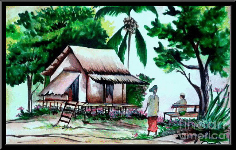 How to draw a village easy | Simple scenery drawing for kids | Easy scenery  drawing, Scenery drawing for kids, Village drawing