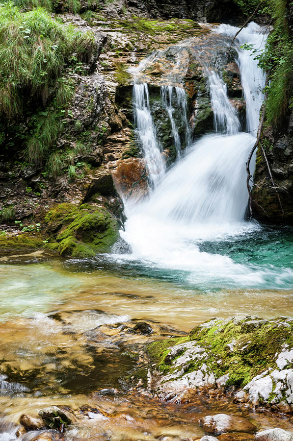 Arzino River Waterfalls In Friuli Photograph by Bosca78