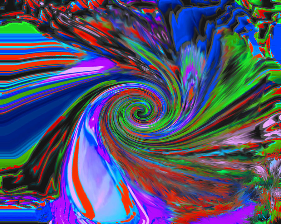 As the swirl turns Digital Art by Phillip Mossbarger - Fine Art America