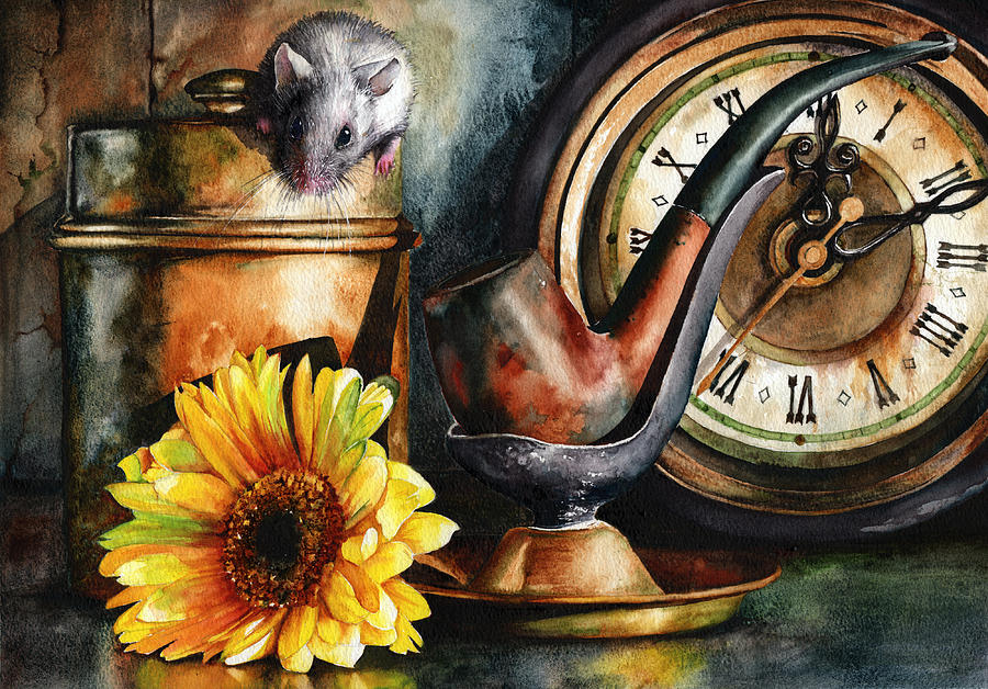 As Time Goes By Painting